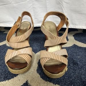 Bakers wedge strappy sandals
